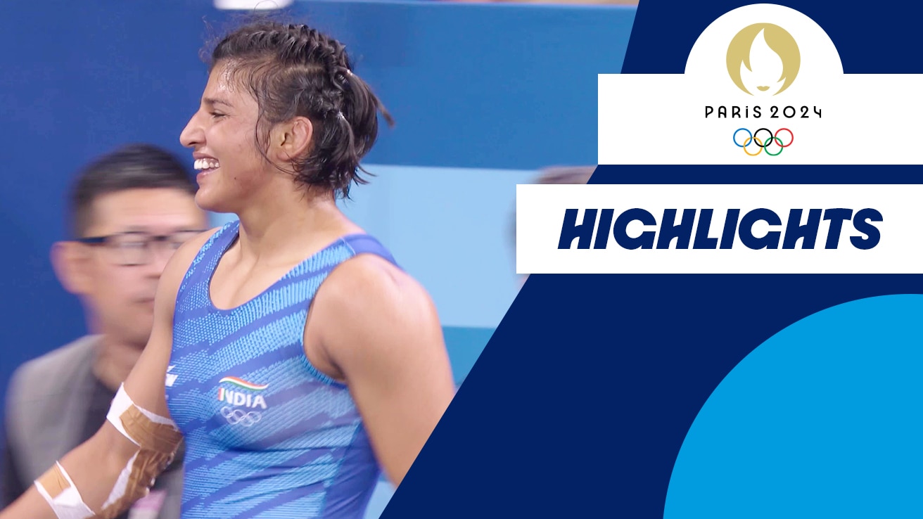 Watch Wrestling Women's Freestyle 68 Kgs Nisha Dahiya Vs Pak Sol