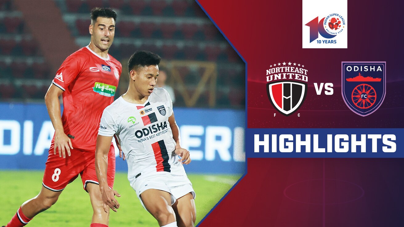 Watch Northeast United Fc Vs Odisha Fc Highlights Video Online Hd On