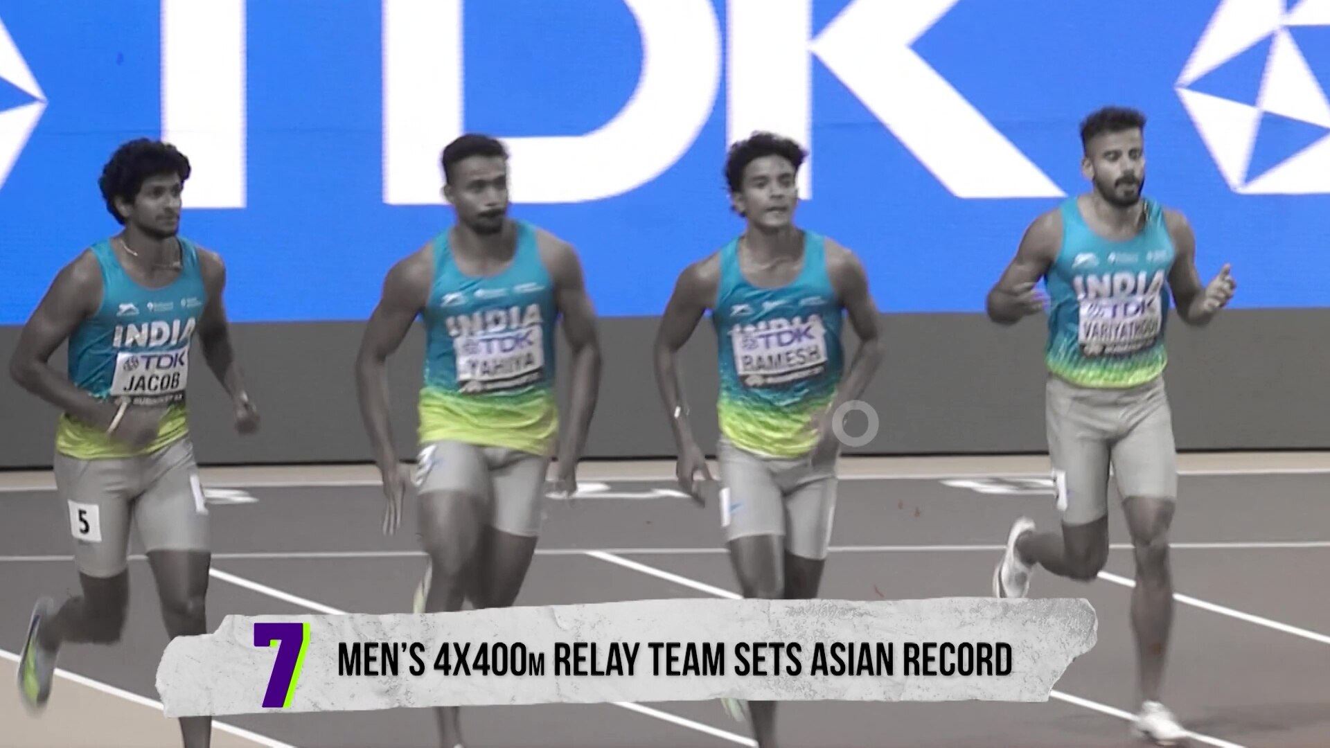 Watch 4x400 Mens Relay Team Set Asian Record Video Online Hd On Jiocinema