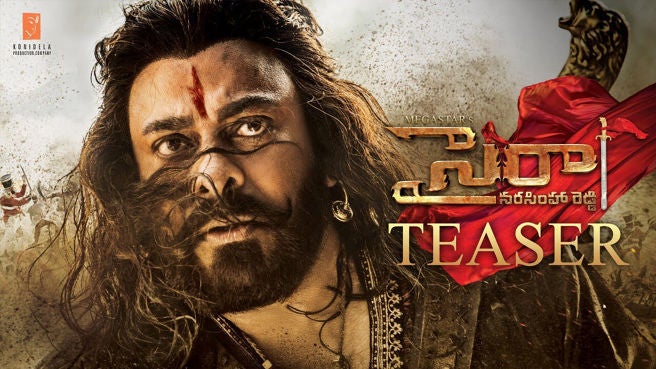 Watch Sye Raa Narasimha Reddy (Telugu) - Official Teaser Video Online ...