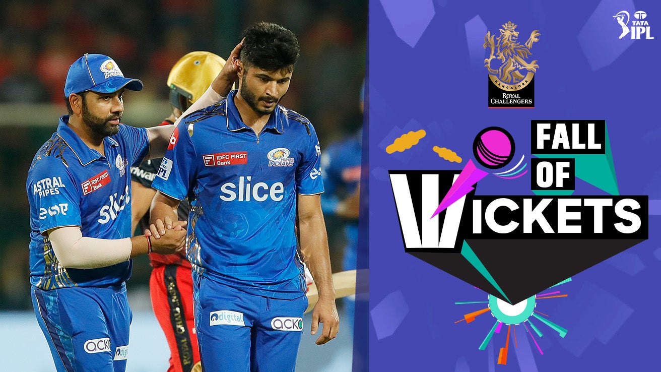 Watch Rcb Vs Mi Rcb Wickets Bho Video Online Hd On Jiocinema