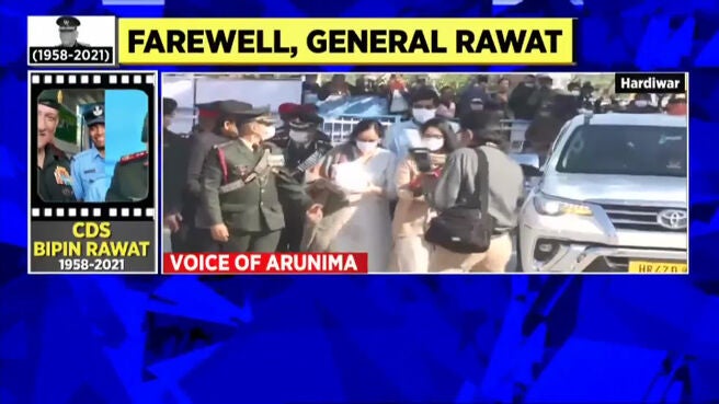 Watch Bipin Rawat Latest News CDS Bipin Rawat's Daughters Collect