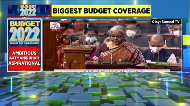 Watch Budget 2022 | Finance Minister Nirmala Sitharaman Presents Budget ...