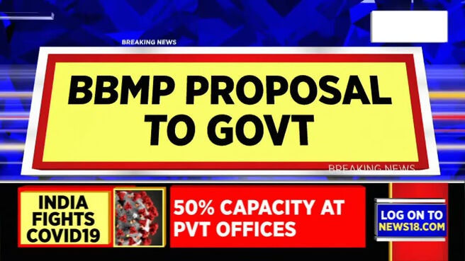 Watch BBMP Sends Proposal To Karnataka Govt Restricting Number Of ...