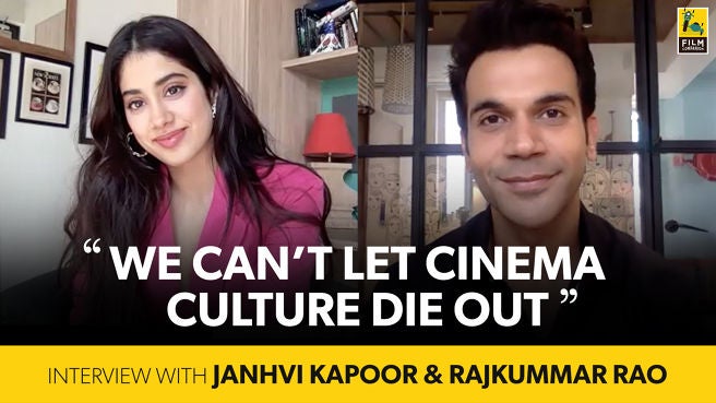 Watch Interview With Janhvi Kapoor & Rajkummar Rao Video Online(HD) On ...