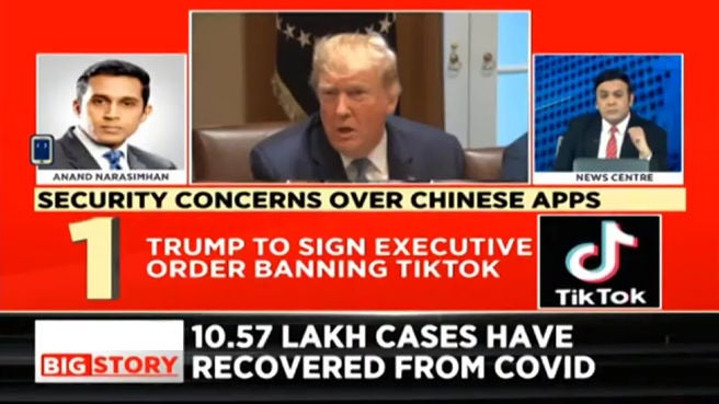 Watch Trump To Sign Executive Order Banning Chinese App Tik Tok News On ...