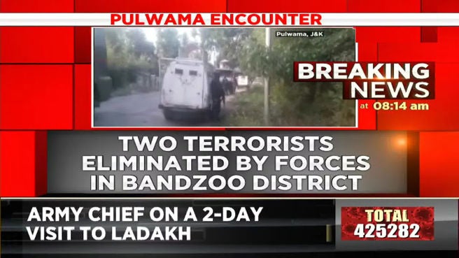 Watch 2 Terrorists Killed In Bandzoo Encounter, 1 CRPF Jawan Martyred ...