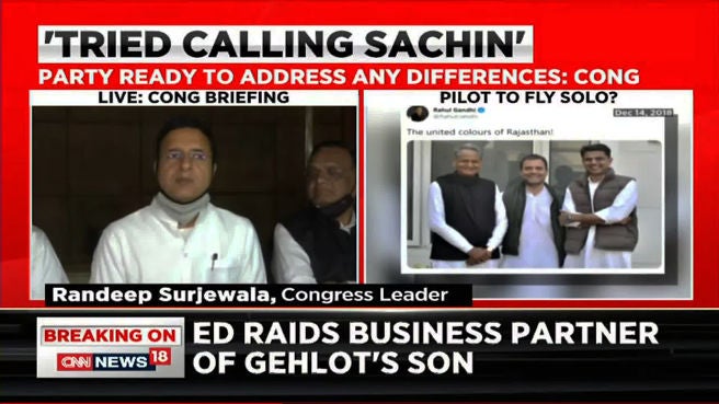 Watch Rajasthan CM Gehlot Gets Letter Of Support From 102 MLAs; No ...