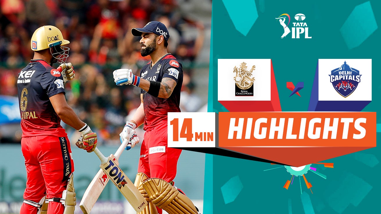 Watch RCB Vs DC Highlights Video Online(HD) On JioCinema