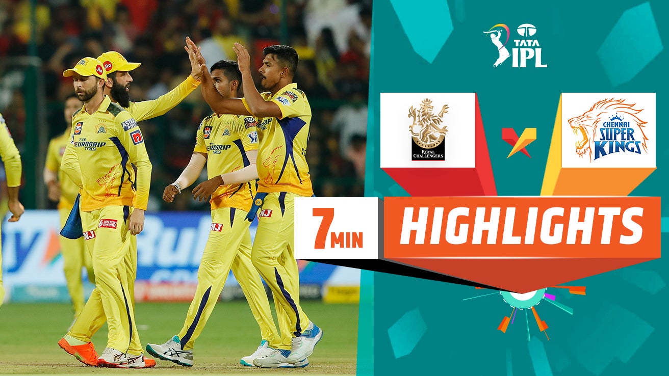 Watch RCB Vs CSK Highlights Video Online(HD) On JioCinema