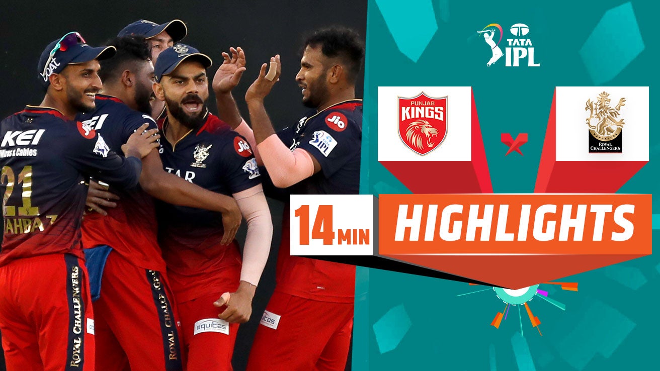 Watch RCB Vs PBKS Highlights Video Online(HD) On JioCinema