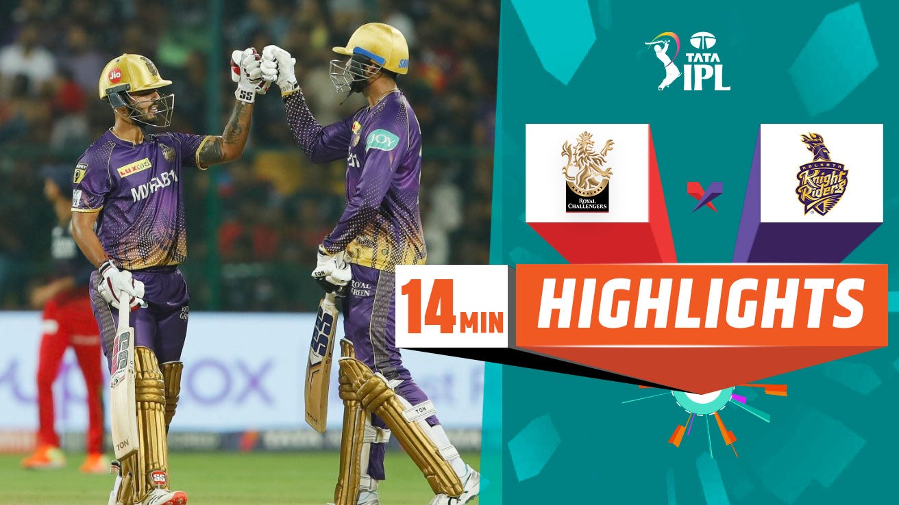 Watch RCB Vs KKR Highlights Video Online(HD) On JioCinema