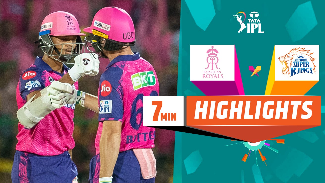 Watch RR Vs CSK Highlights Video Online(HD) On JioCinema