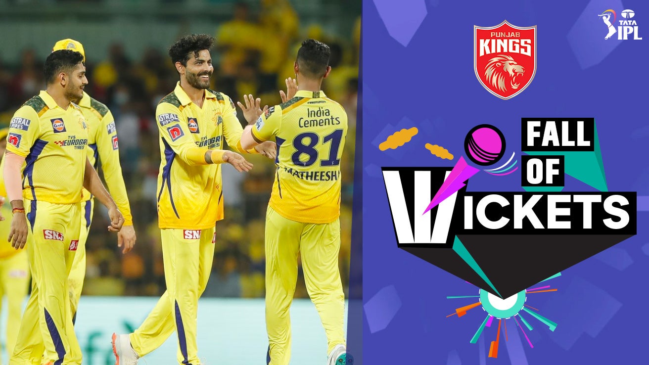 Watch CSK Vs PBKS - PBKS Wickets Video Online(HD) On JioCinema