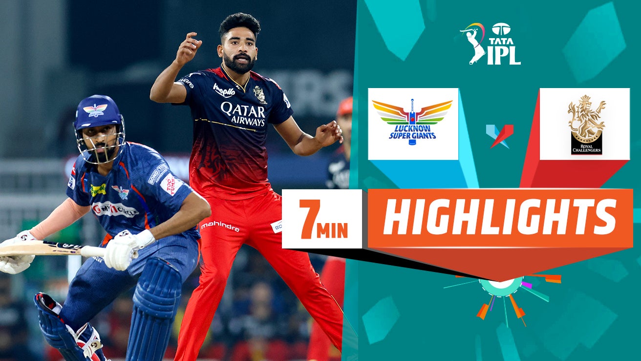 Watch LSG Vs RCB Highlights Video Online(HD) On JioCinema