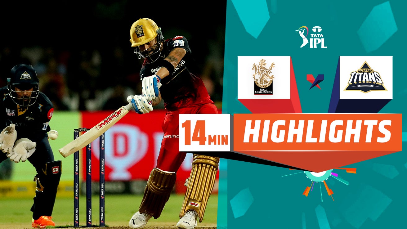 Watch RCB Vs GT Highlights Video Online(HD) On JioCinema