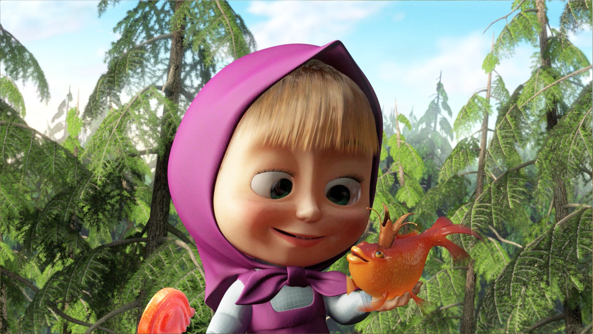 Watch Masha And The Bear Season 1 Episode 8 : Gone Fishing - Watch Full ...