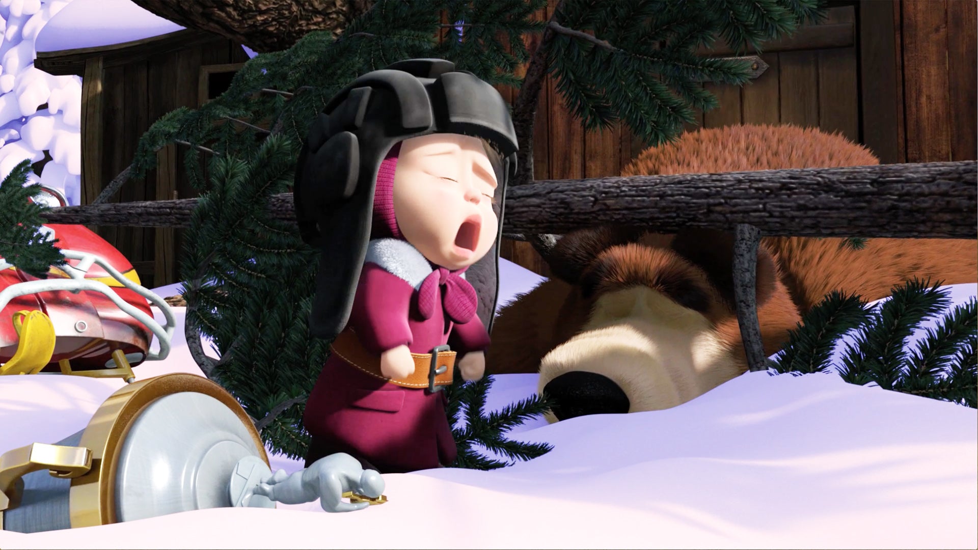 Watch Masha And The Bear Season 1 Episode 14 Watch Out Watch Full Episode Onlinehd On 