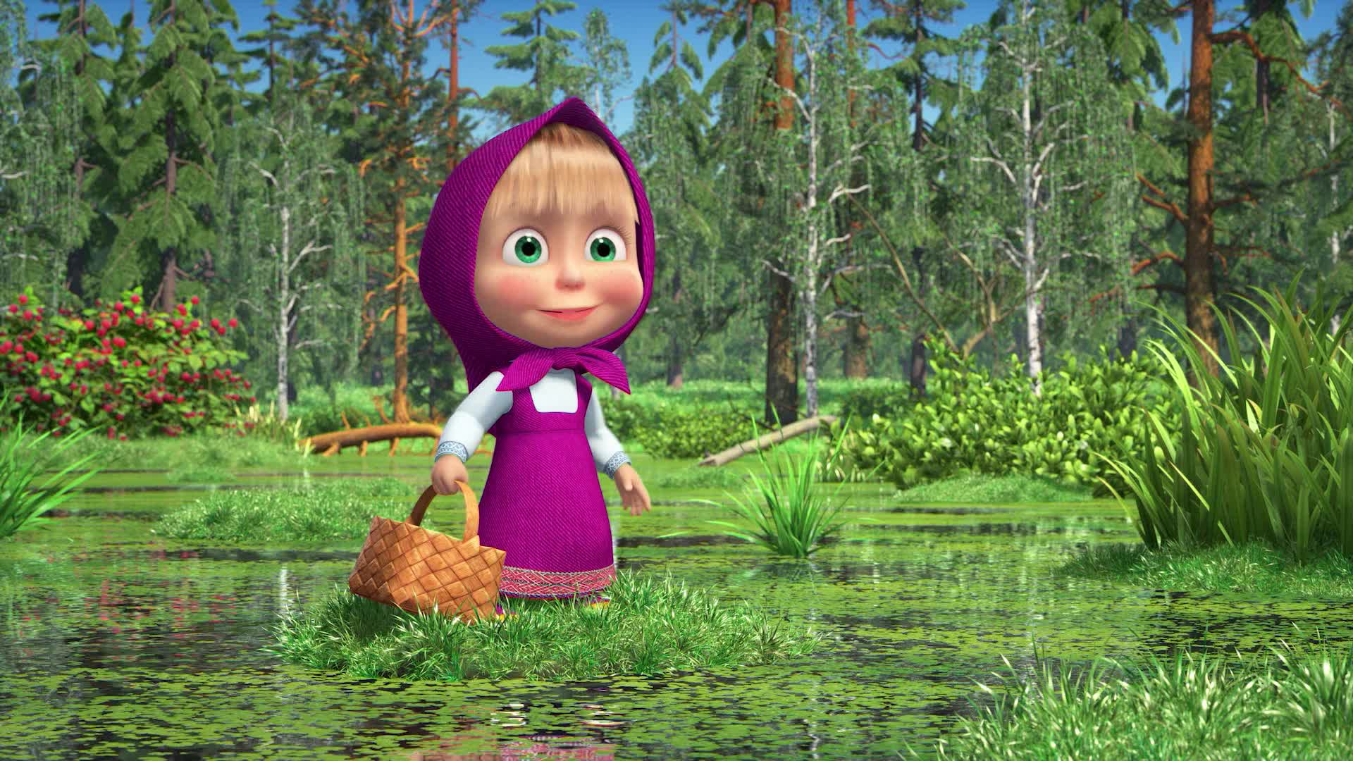 Watch Masha And The Bear Season 5 Episode 9 : BERRY NAUGHTY - Watch ...