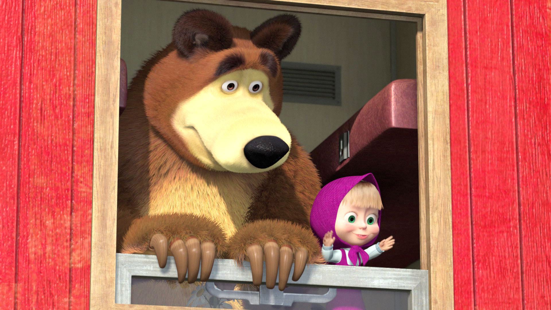 Watch Masha And The Bear Season 2 Episode 11 : Bon Voyage - Watch Full 