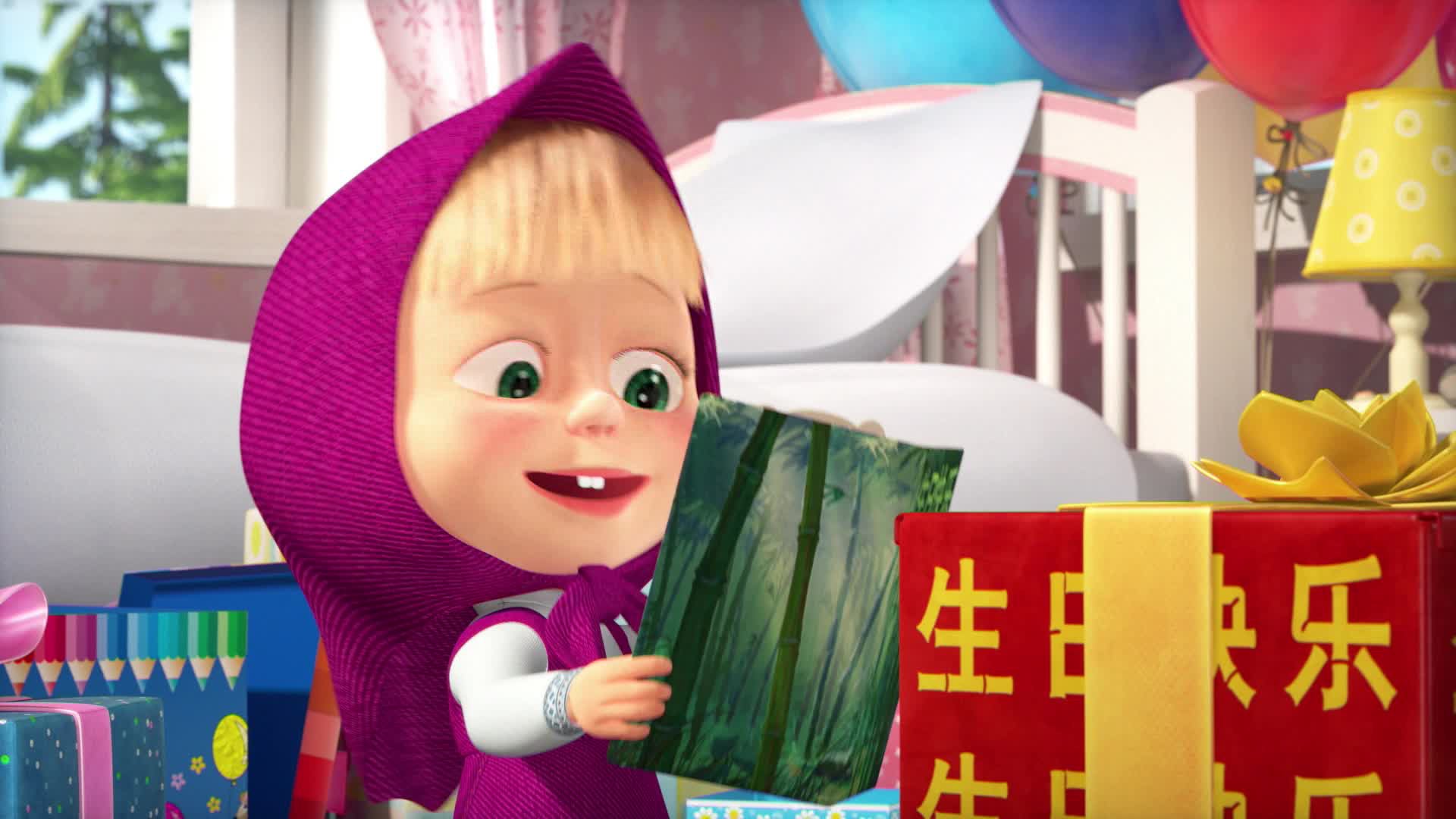 Watch Masha And The Bear Season 3 Episode 8 At Your Service Watch Full Episode Onlinehd On 