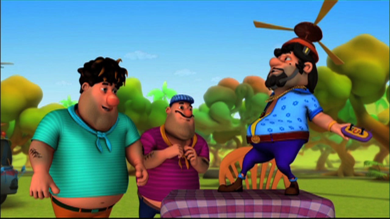 Watch Motu Patlu Season 1 Episode 17 : Flying Helmet - Watch Full ...