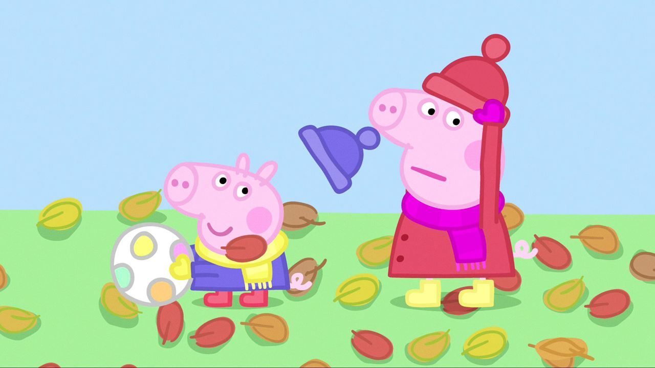 Watch Peppa Pig Season 2 Episode 8 : Windy Autumn Day - Watch Full ...
