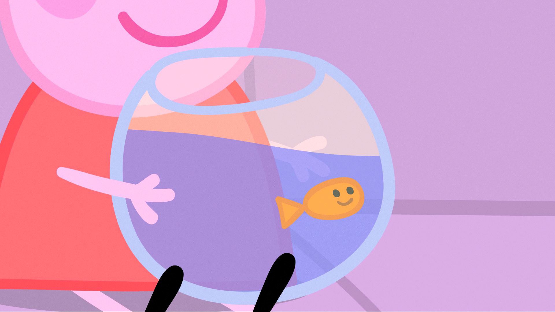 Watch Peppa Pig Season 3 Episode 23 : Goldie The Fish - Watch Full ...
