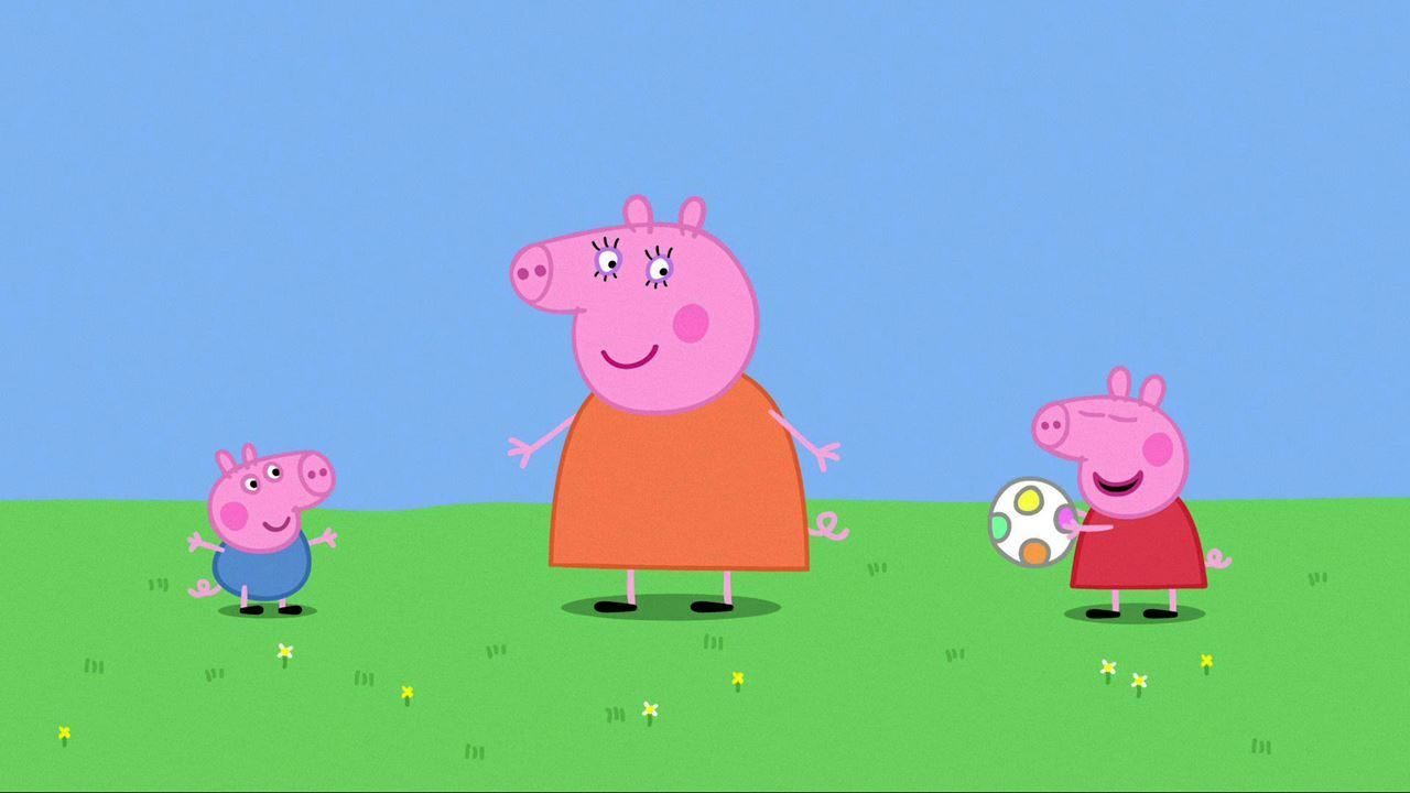 Watch Peppa Pig Season 1 Episode 8 : Piggy In The Middle - Watch Full ...