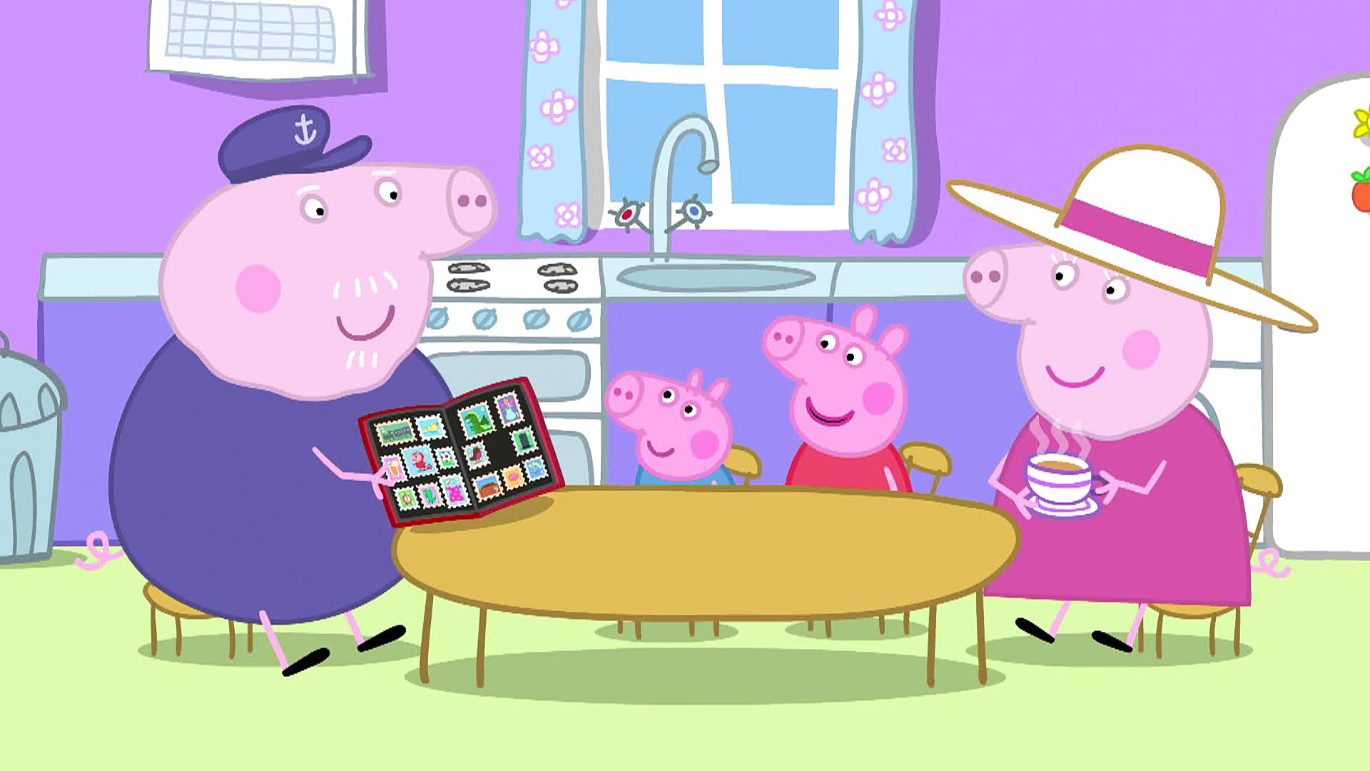 Watch Peppa Pig Season 7 Episode 52 : Stamps - Watch Full Episode ...