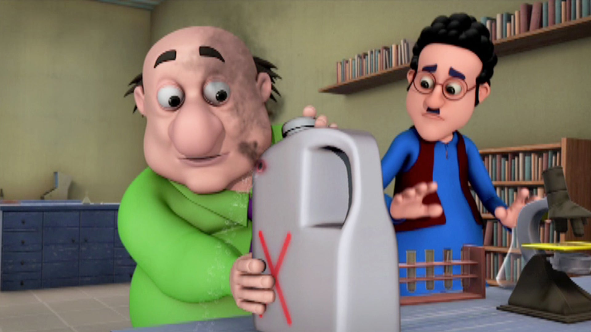 Watch Motu Patlu Season 2 Episode 68 : Jhatka Experiment - Watch Full ...