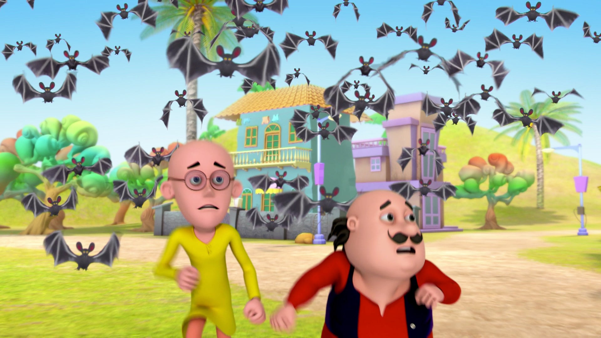 Watch Motu Patlu Season 4 Episode 56 : Bat In The Town - Watch Full
