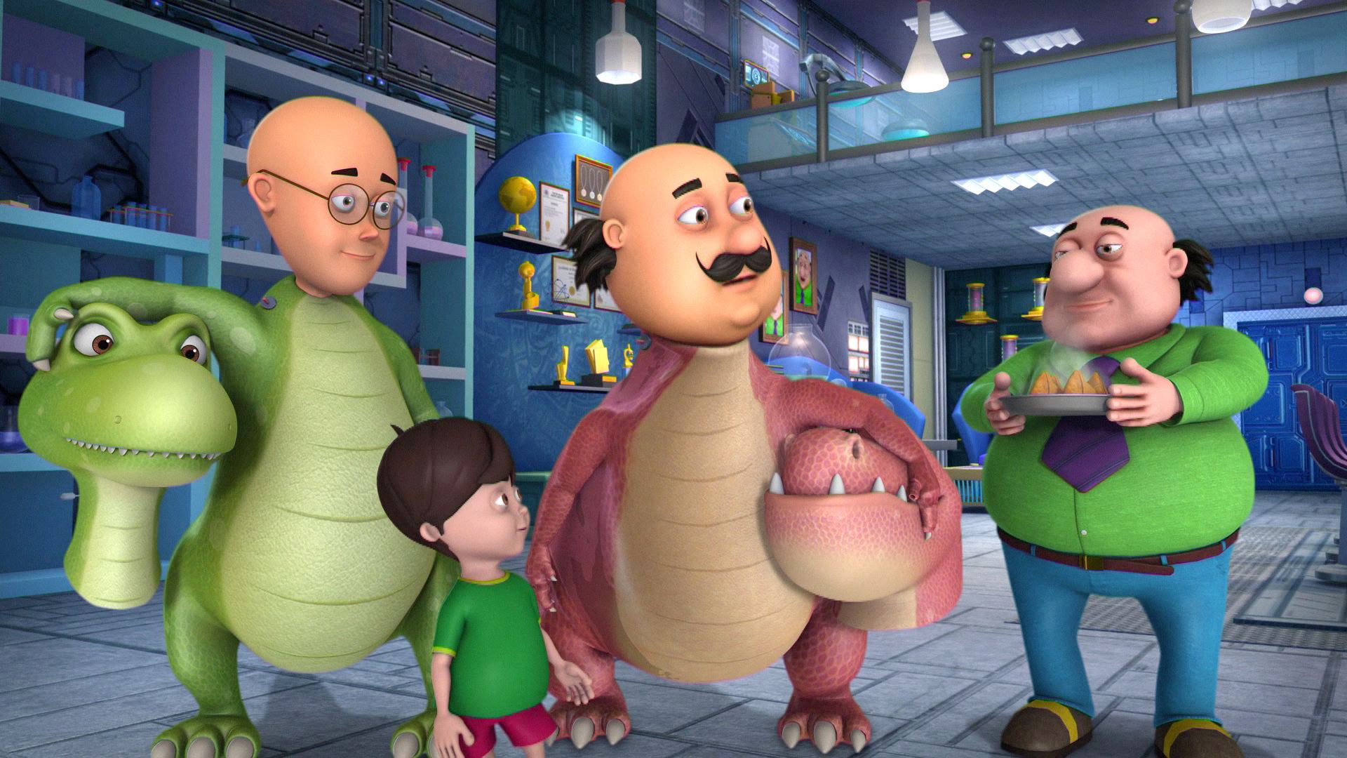 Watch Motu Patlu Season 10 Episode 72 : Chotu Ka Project - Watch Full ...