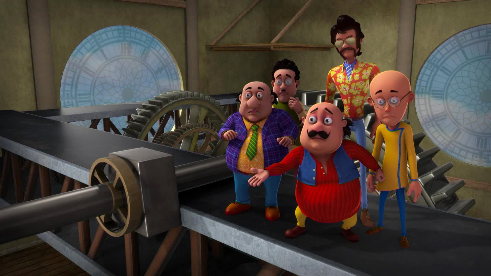 Watch Motu Patlu Season 11 Episode 82 : Motu Patlu In Big Ben - Watch ...