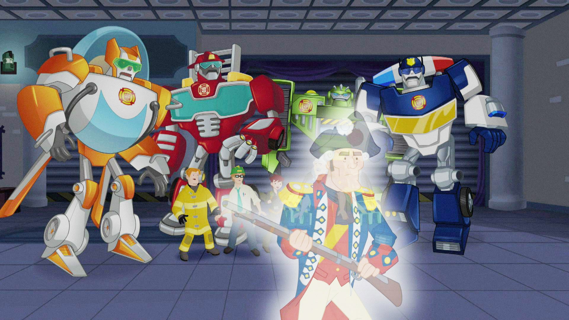 Watch Transformers Rescue Bots Season 1 Episode 21 Griffin Rock Gets Over Run By Ghosts