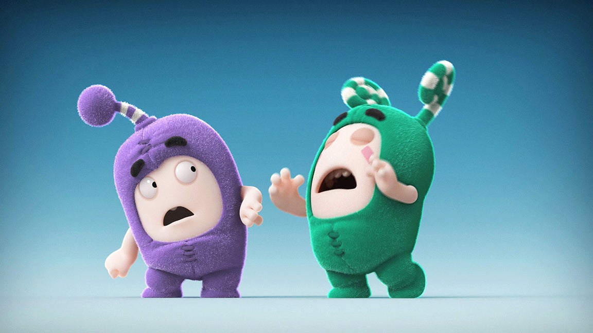 Watch Oddbods Season 1 Episode 69 : Jeff And Zee Learn Some Manners 