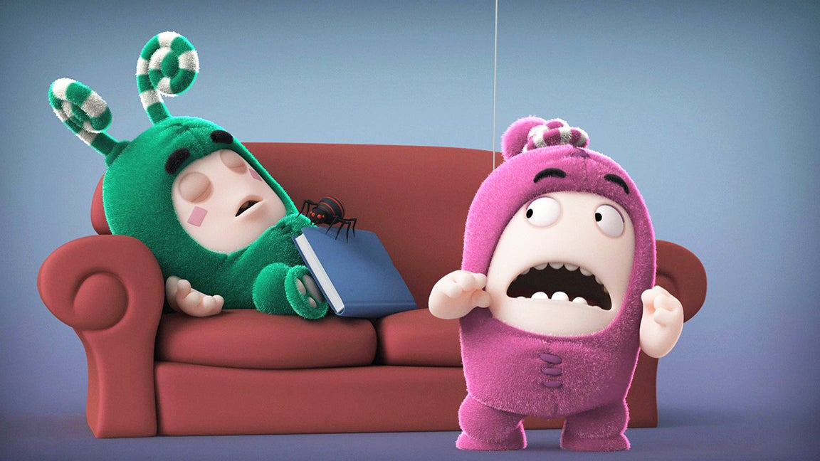 Watch Oddbods Season 1 Episode 85 : Spiders Are Scary - Watch Full ...