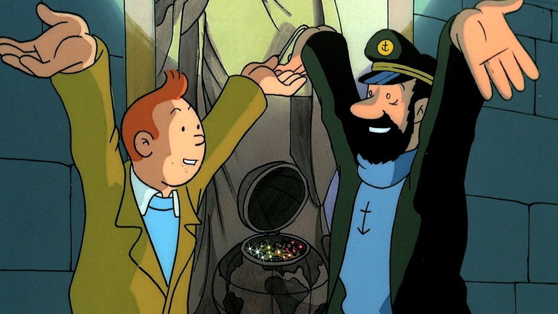 Watch The Adventures Of Tintin Season 1 Episode 5 : Red Rackham's ...