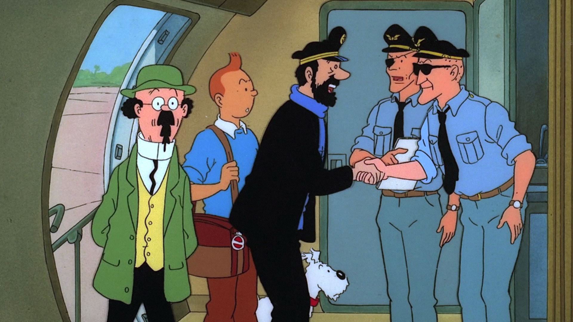 Watch The Adventures Of Tintin Season 1 Episode 27 : Flight 714 To ...