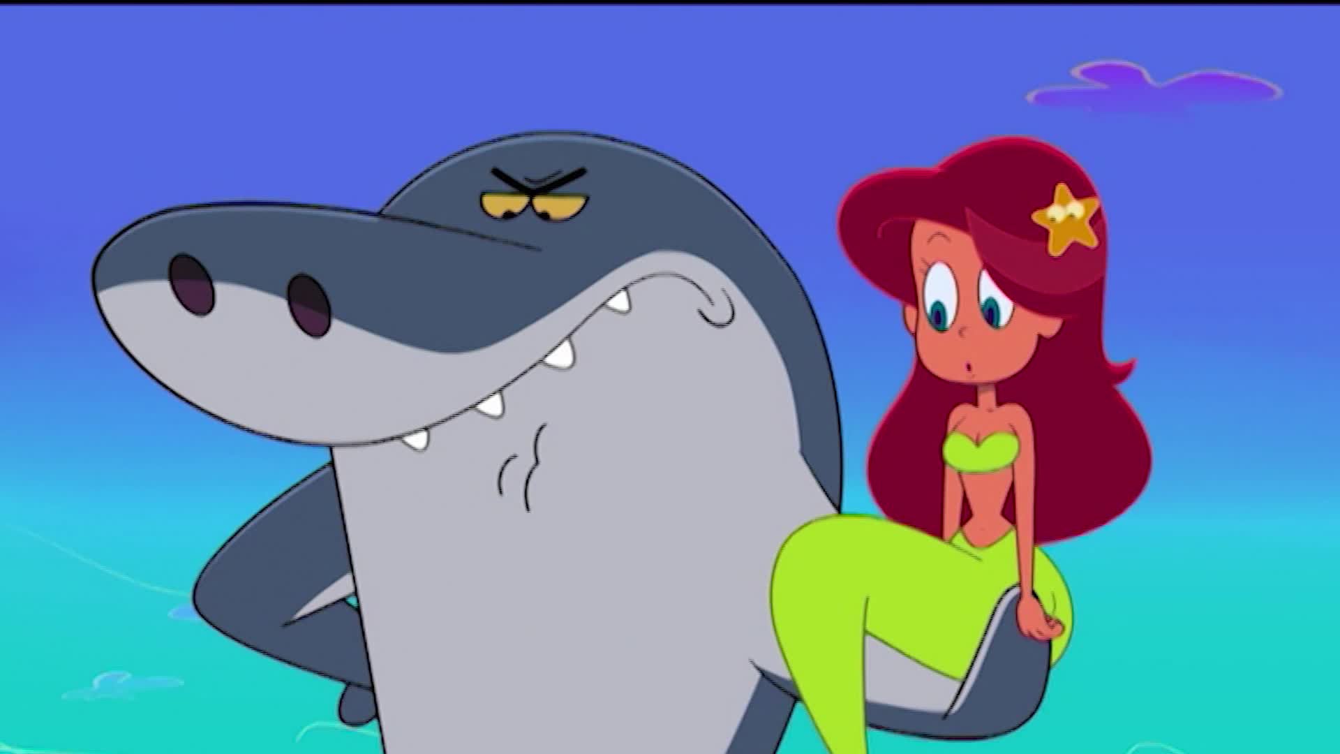 Watch Zig & Sharko Season 2 Episode 17 : Sharko Plays Rugby Match ...