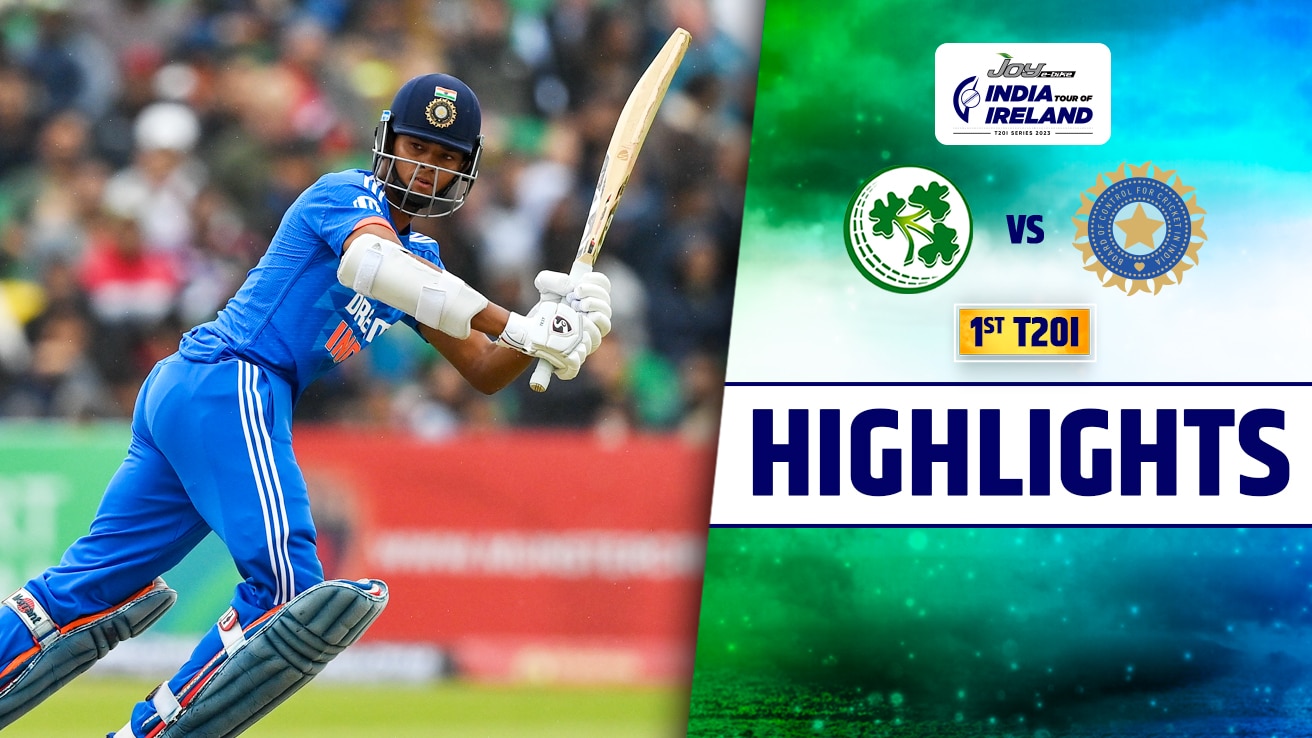 Watch IRE Vs IND - 1st T20I Highlights Video Online(HD) On JioCinema