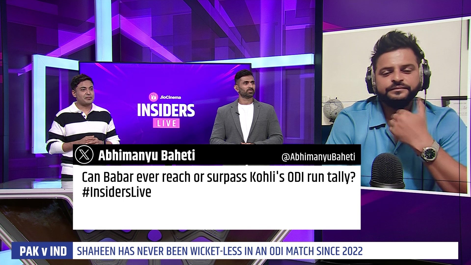 Watch Will Babar Surpass Kohli In ODI Runs? Video Online(HD) On JioCinema
