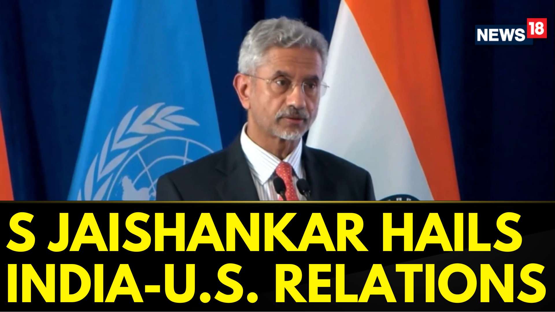 Watch EAM S Jaishankar Hails India-U.S.Relations. News On JioCinema