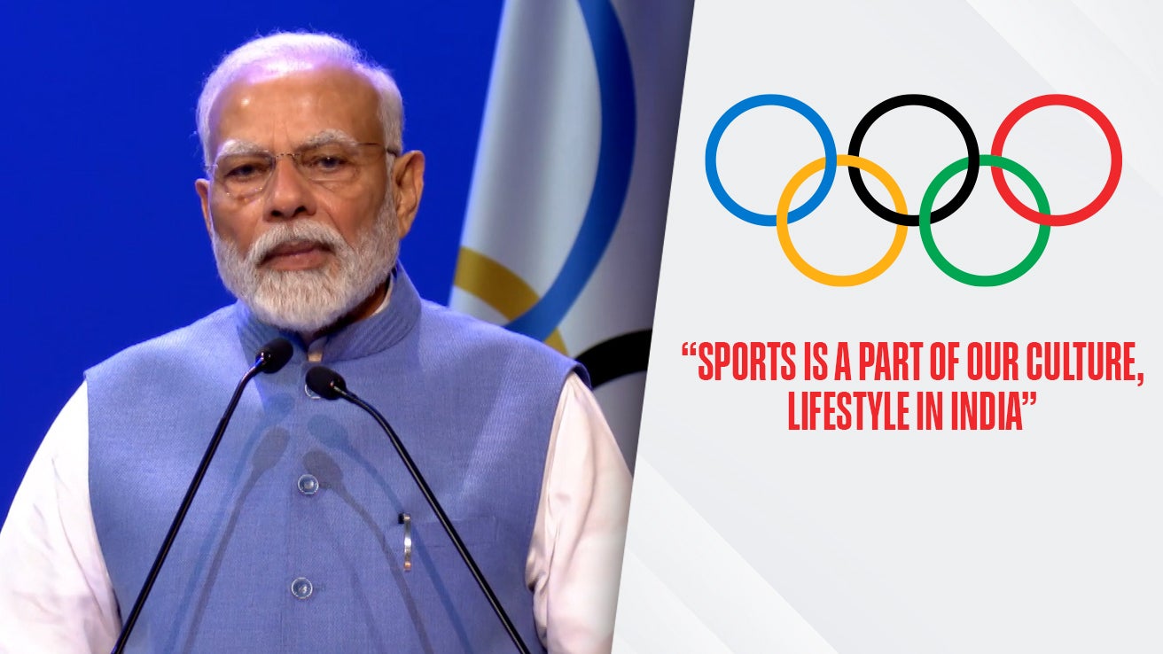 Watch PM Modi Inaugurates 141st IOC Session Video Online(HD) On JioCinema