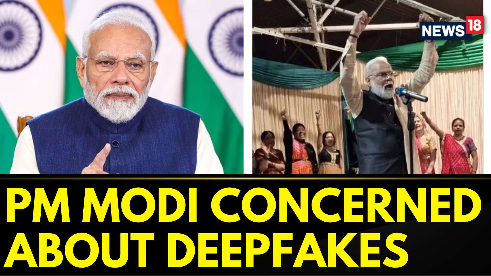 Watch PM Modi Concerned About Deepfake Videos. News On JioCinema