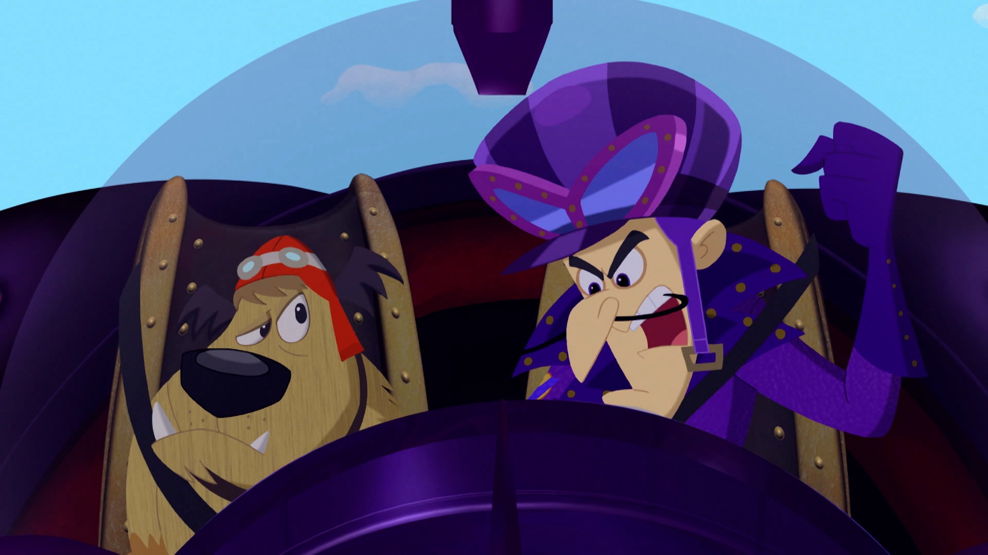 Watch Wacky Races Season 1 Episode 28 : Dog Gone Dastardly / The Purple ...