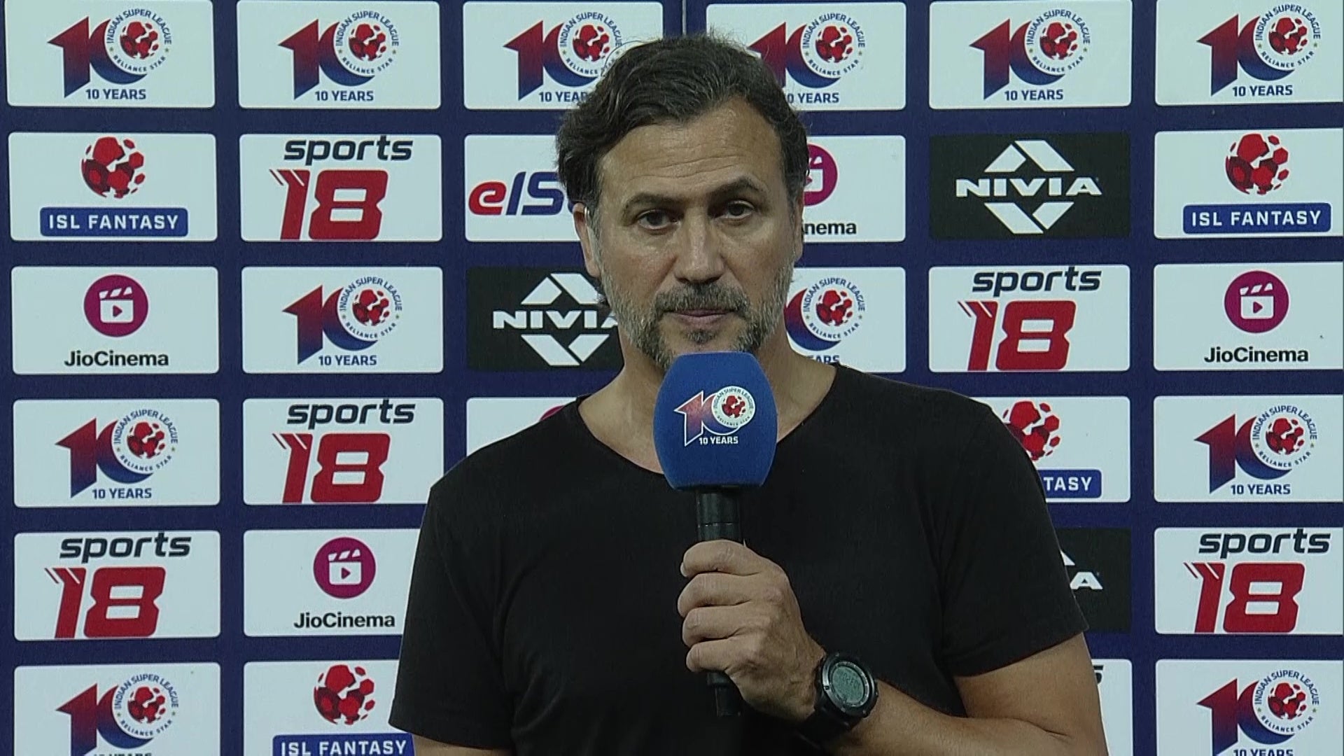 Watch PostMatch Interview Carles Cuadrat Video Online(HD) On JioCinema