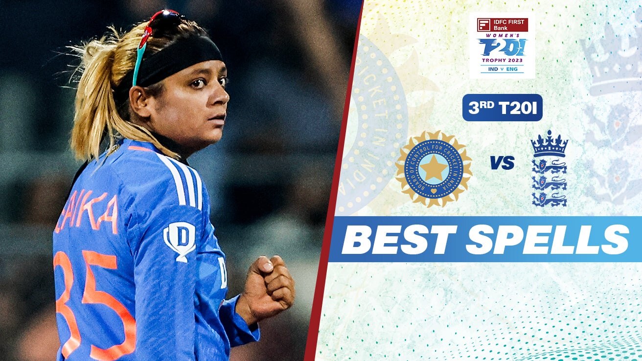 Watch India Women Vs England Women - Saika's 3/22 Vs England Women In ...