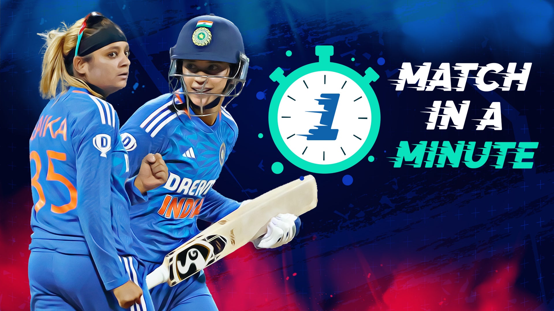 Watch India Women Vs England Women - 3rd T20I In A Minute Video Online ...