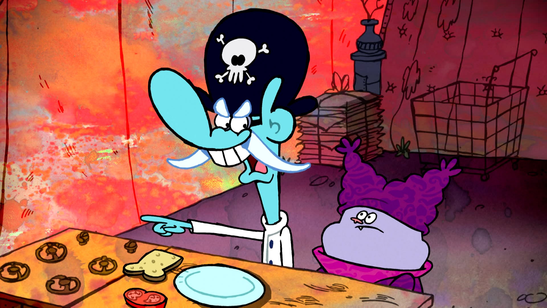 Watch Chowder Season 1 Episode 4 Certifrycation Class / Sing Beans